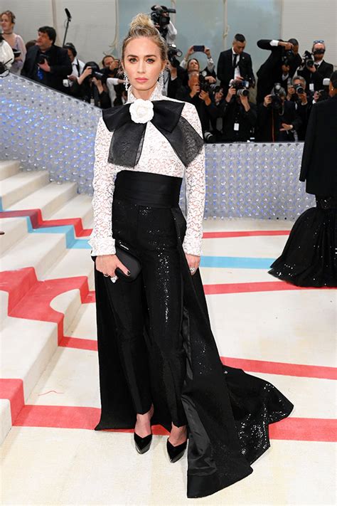 michael kors emily blunt|Emily Blunt & Michael Kors Arrive at the Met Gala .